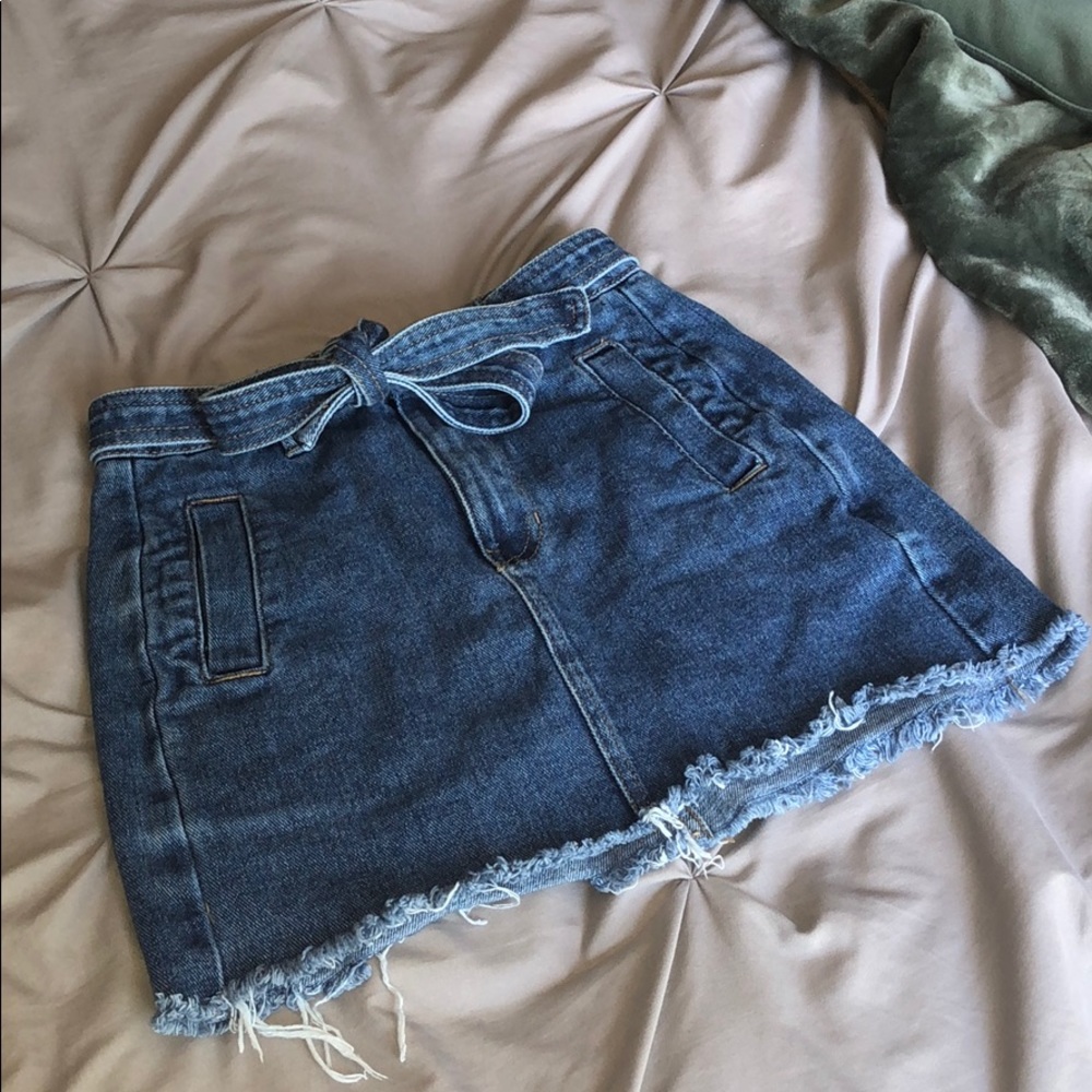 PacSun denim skirt